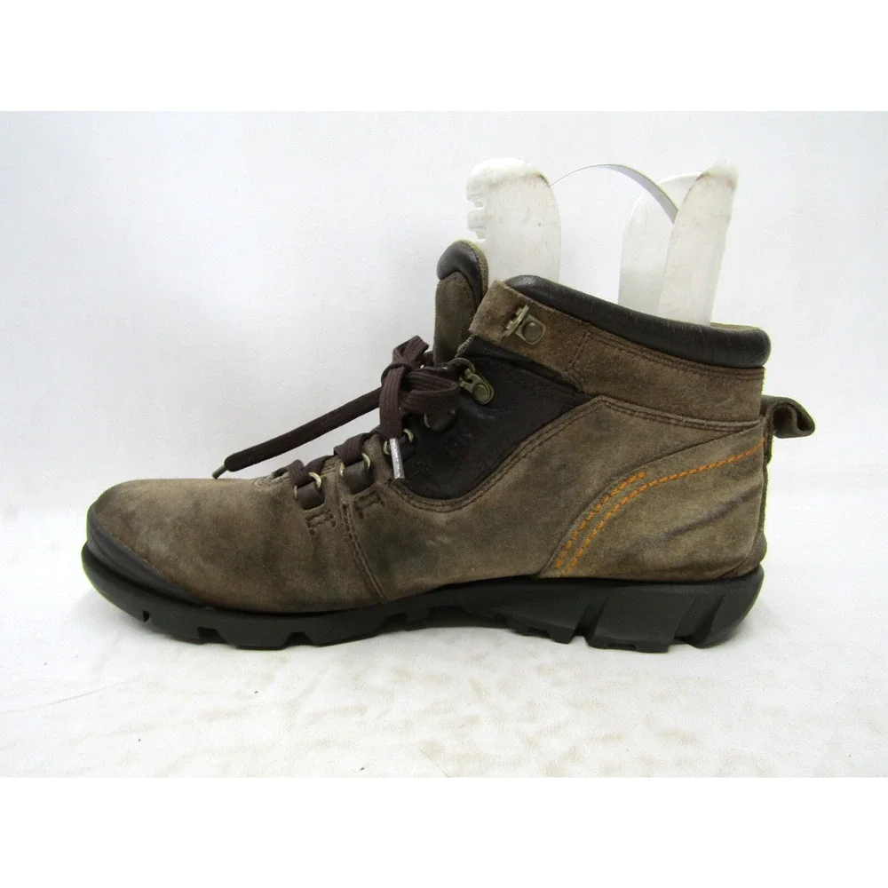 Timberland Mens Size 11.5 M Brown Leather Lace Up Ankle Hiking Boots